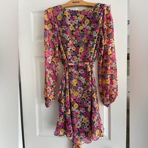 Ever New Rachel floral tie-dress size 4 - Picture 2 of 4
